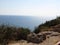 The sea above Rosh Hanikra Israel