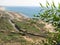 The sea above Rosh Hanikra Israel