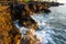 Sea Arches Along The Rugged Volcanic Shoreline