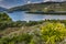 Sea bay with Oyster farm, near Ston