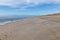 Sea beach and the dutch dunes