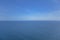 Sea blue horizon