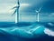 Sea Breezes Unleashed: Captivating Ocean Wind Energy Imagery