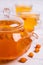 Sea buckthorn transparent tea