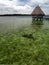 Sea cabin at caribbean coast