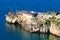 Sea cape Trabucco di Monte Pucci view, Italy