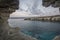 Sea caves,Cape Greko. Mediterranean Sea,Cyprus