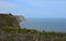 Sea Cliffs Along Robin Hood`s Bay in North Yorkshire