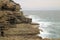 Sea Cliffs and Breaking Waves at Gosangs Tunnel