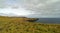 Sea cliffs on Easter Island