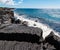 Sea Cliffs Formed by Recent Lava Flows on Kaimu Black Sand Beach