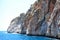 Sea cliffs. Mediterranean Sea.