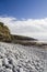 Sea Cliffs and Pebbles.