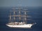 Sea cloud arriving at port elizabeth