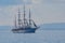 Sea Cloud sailboat sailing Ionian sea Greece