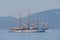 Sea Cloud sailboat sailing Ionian sea Greece