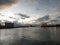 sea cloud vehicle reflection sky dusk morning evening horizon sunset coast river boat bay dawn waterway skyline ocean Mauritius