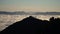 Sea of clouds at Cerro Catedral near Nahuel Huapi National Park in Argentina.