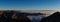 Sea of clouds at Cerro Catedral near Nahuel Huapi National Park in Argentina.