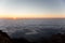 Sea of clouds at Sunrise