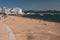 Sea coast, promenade, resort. San Antonio, Ibiza, Spain