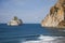 Sea coast of Sardinia