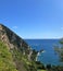 Sea and coast view, Eze, South of France