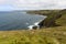 Sea coastline at Land End, Cornwall