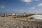 Sea Defences on Lowestoft Beach, Suffolk, England