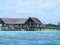 Sea facing cottages on maldive island