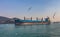 Sea Freighter in the Bosphorus Strait, Turkey