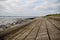 The sea front on the Isle of Grain