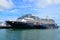 Sea fuel tanker refuelling a Cruises ship in Ports of Auckland.