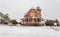 Sea Girt Lighthouse in the Snow