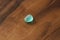 Sea glass seaglass. Small pebble color turquoise or tiffany