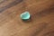 Sea glass seaglass. Small pebble color turquoise or tiffany