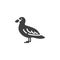 Sea gull vector icon