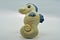 Sea horse ceramic bathroom ornament