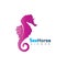 Sea Horse icon logo and symbol creative vector illustration