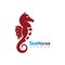 Sea Horse icon logo and symbol creative vector illustration