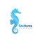 Sea Horse icon logo and symbol creative vector illustration