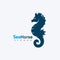 Sea horse icon Logo and symbol template vector design