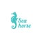 Sea horse logo