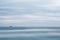 Sea and island at dusk seen from St. Clair Beach