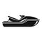 Sea jet ski icon, simple style