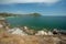 The sea landscape on hellfire pass beach of Koh Si Chang, Chonburi, Thailand