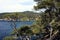 Sea landscape near bandol, France