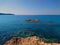 Sea landscape in Thassos island, Greece