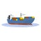 Sea liner for transporting large containers