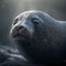 Sea Lion Close Up. Generative AI